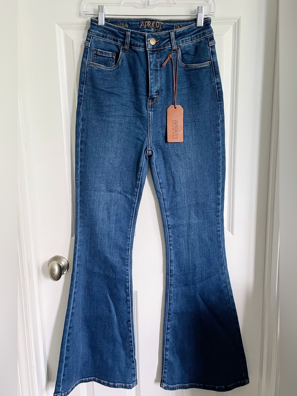APRICOT UK Soft Stretch Denim High-Rise Flare Jeans